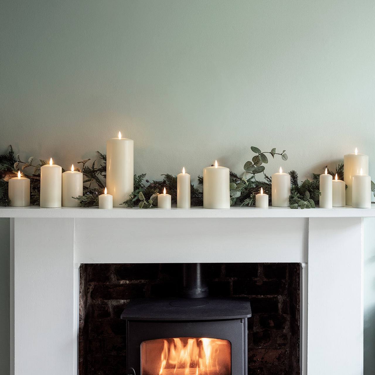 Lot de 4 Bougies Votives TruGlow® à LED