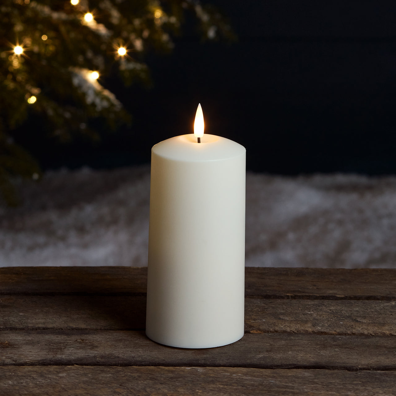 Bougie d'Extérieur à LED TruGlow® de 15cm