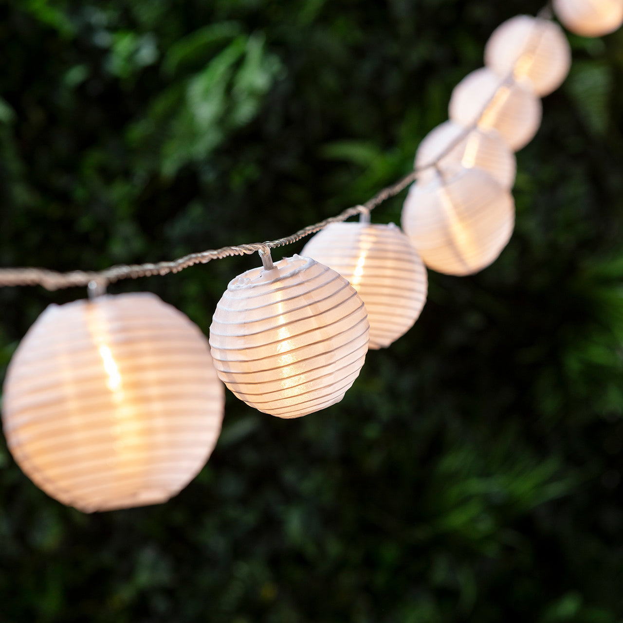 Guirlande Lumineuse avec 20 Lampions Lunaires