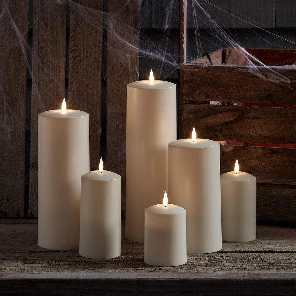 Lot de 6 Bougies d'Extérieur TruGlow®