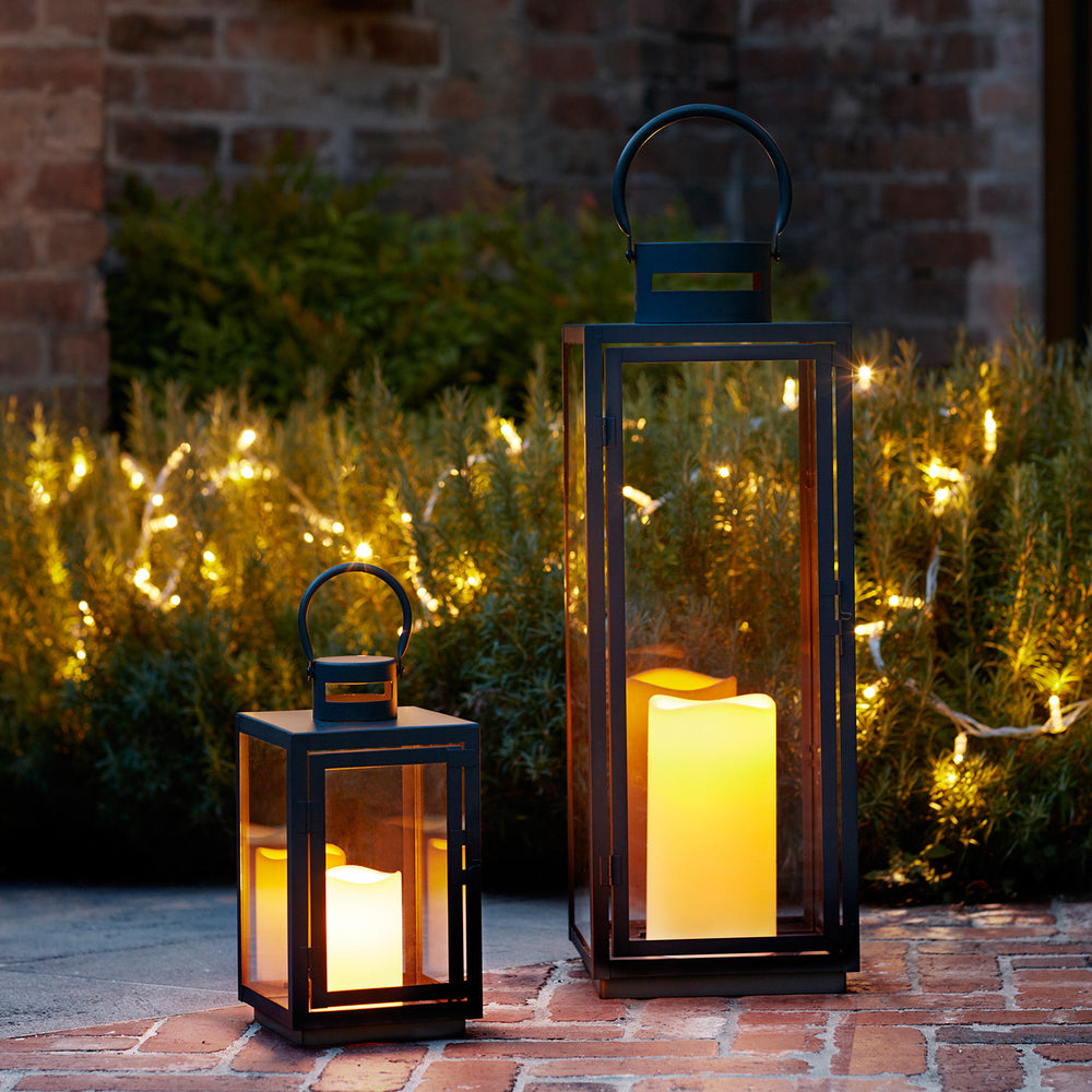 Lanterne de Jardin Albury de 45 cm avec Bougie TruGlow® –
