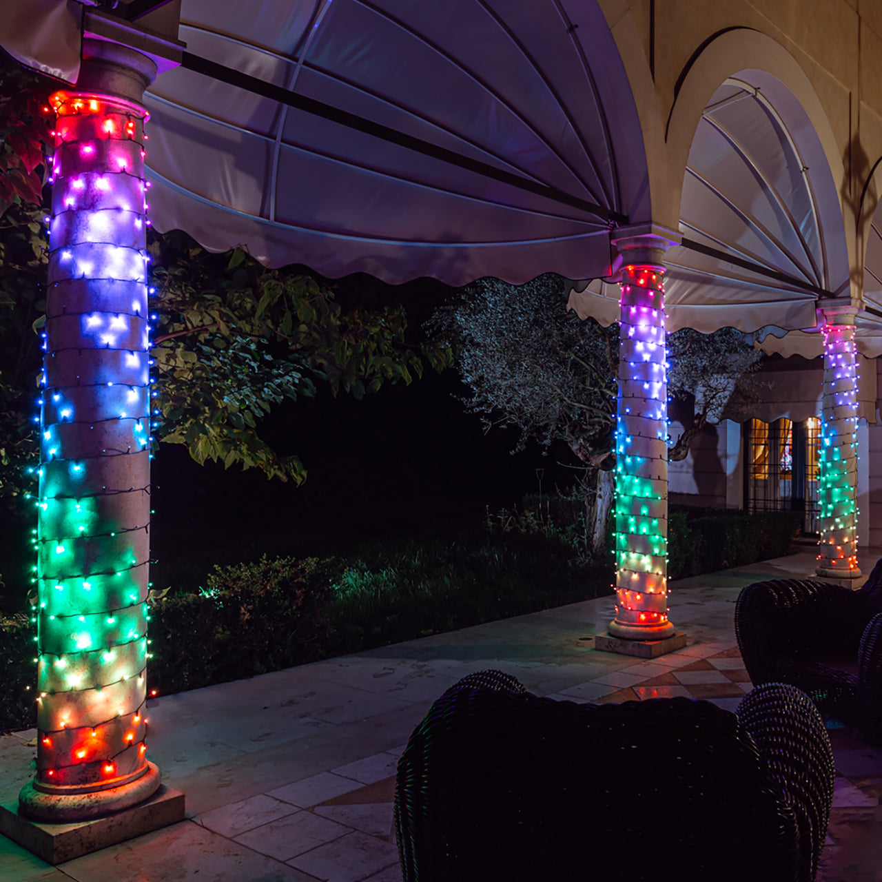 Guirlande Lumineuse Connectée Twinkly de 20m avec 250 LED Multicolores