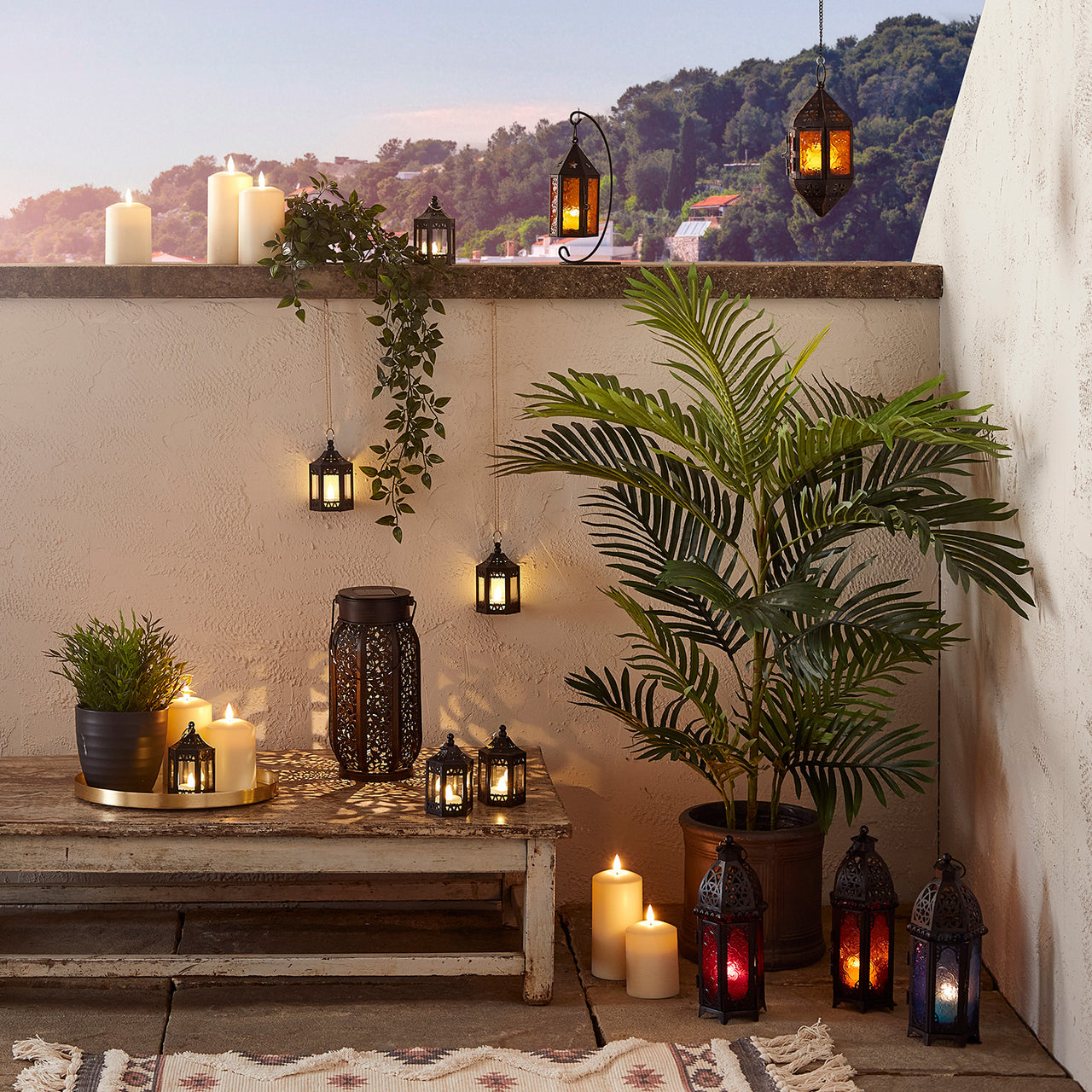 Lanternes à Bougie Décoratives Maroc