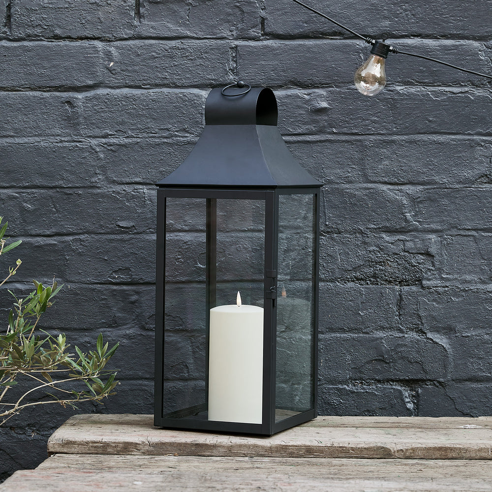 Grande Lanterne de Jardin Albury de 59 cm avec Bougie TruGlow®