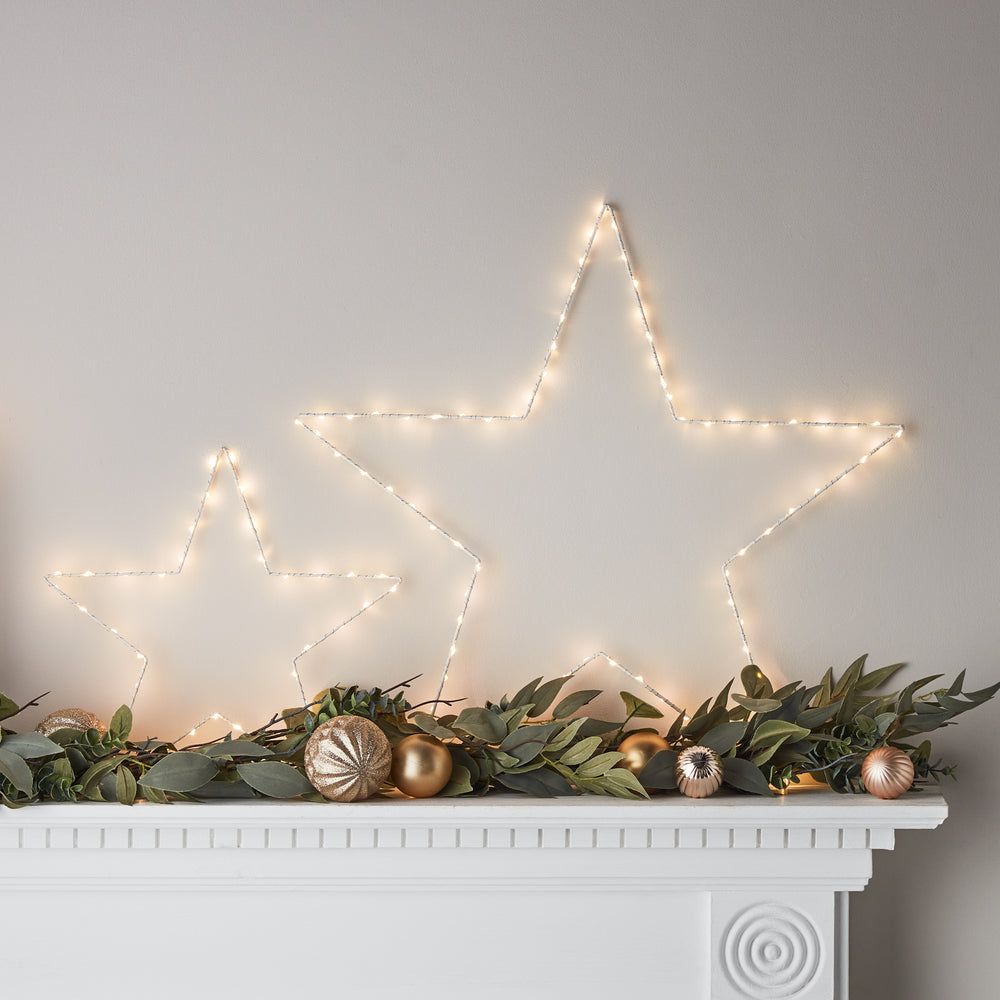 Lot de 2 Étoiles Lumineuses Osby à LED