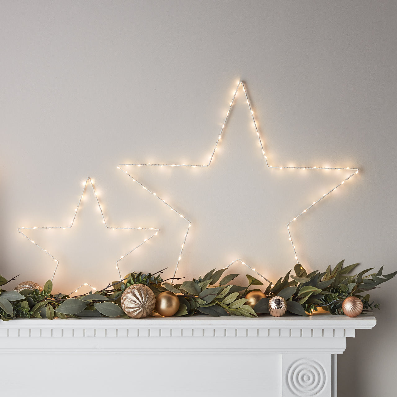 Lot de 2 Étoiles Lumineuses Osby à LED
