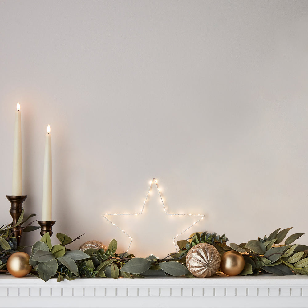 Petite Étoile Lumineuse Osby de 23cm à Piles