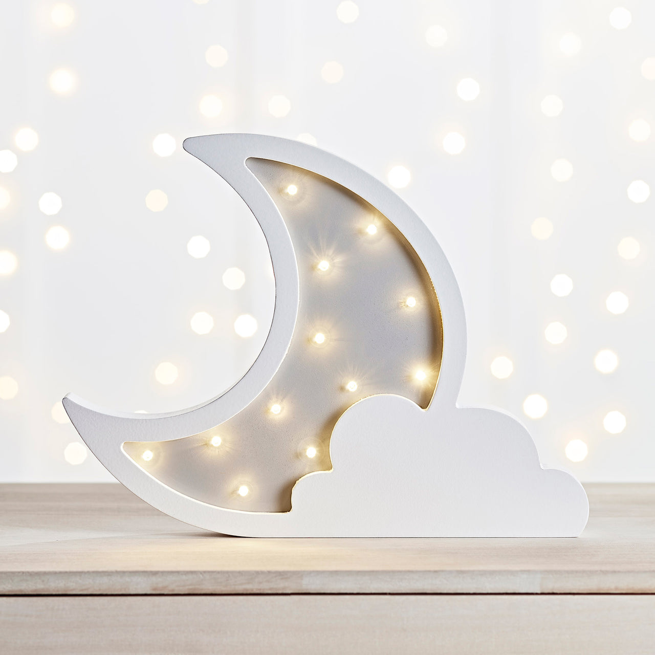 Lampe de Chevet Nuage et Lune à LED