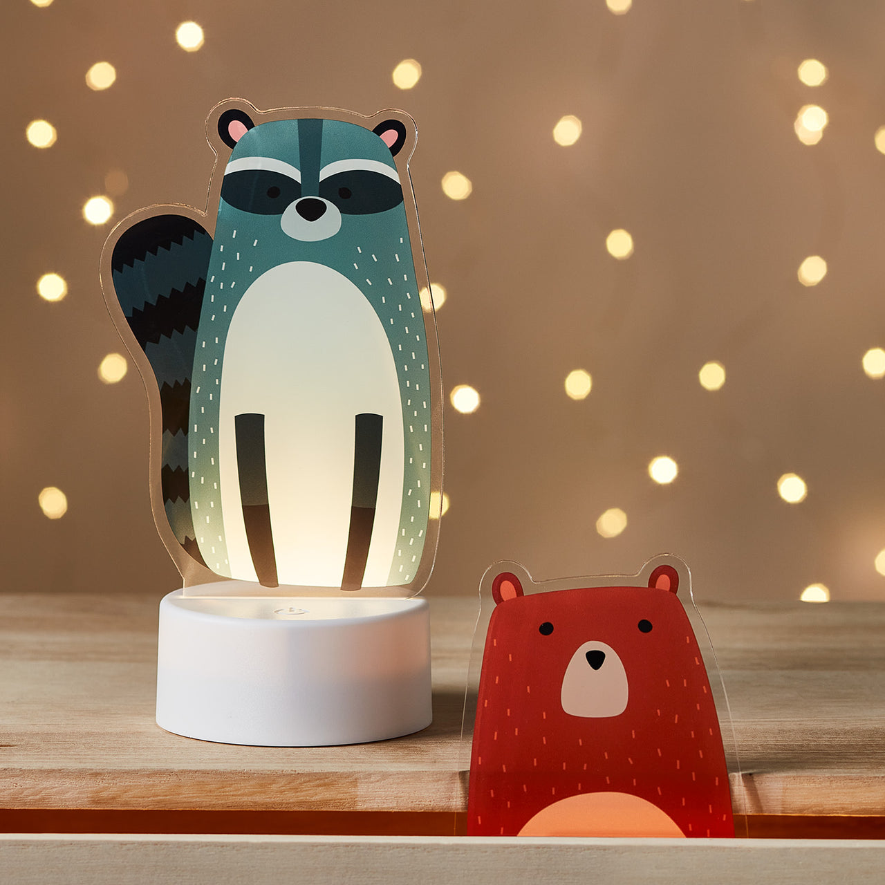 Universal - Lampe frontale en bois griffes de chien loup enfants lumineux  enfants chambre à coucher décoration lampe thermique LED USB lumineux pour  les enfants cadeaux