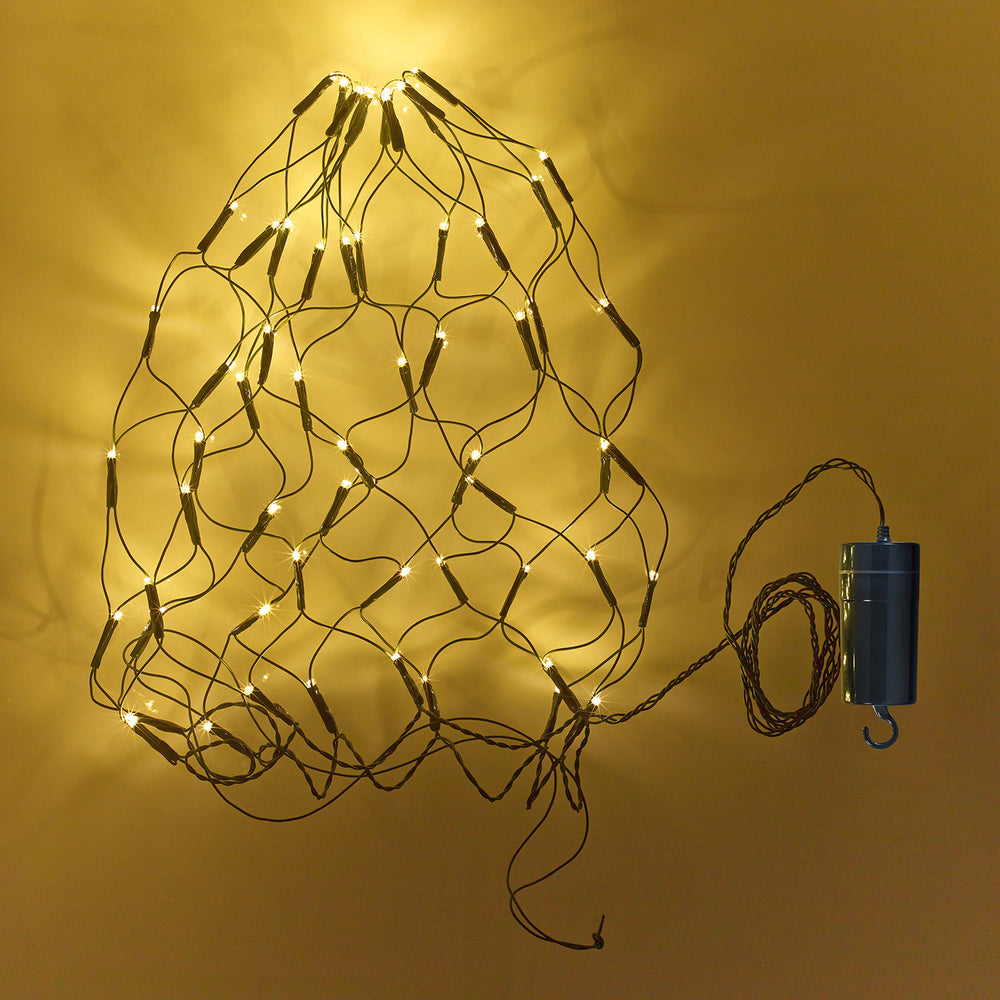 Filet Lumineux pour Topiaire Extérieure avec 60 LED Blanc Chaud