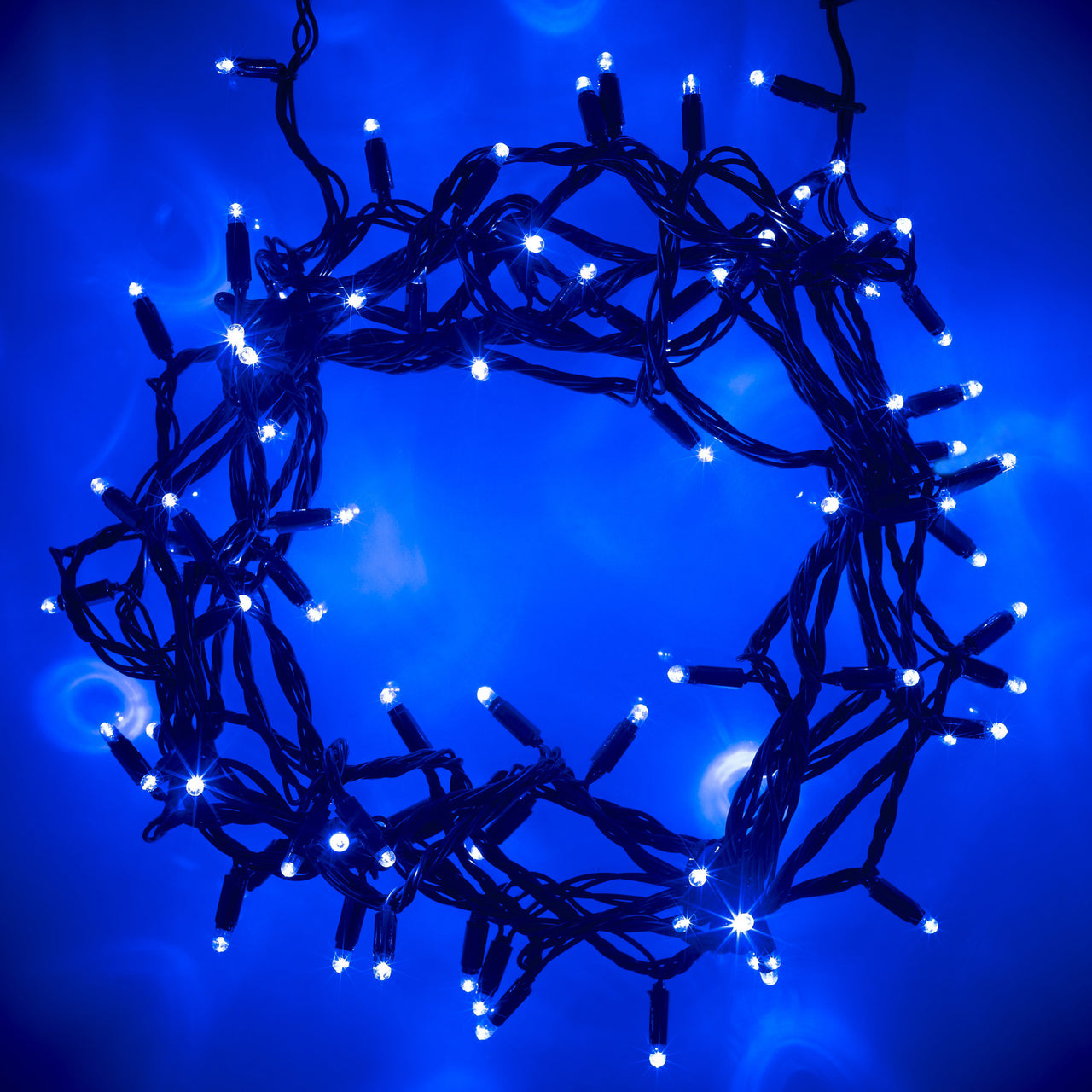 Guirlande Lumineuse Raccordable 100 LED Bleues 10m