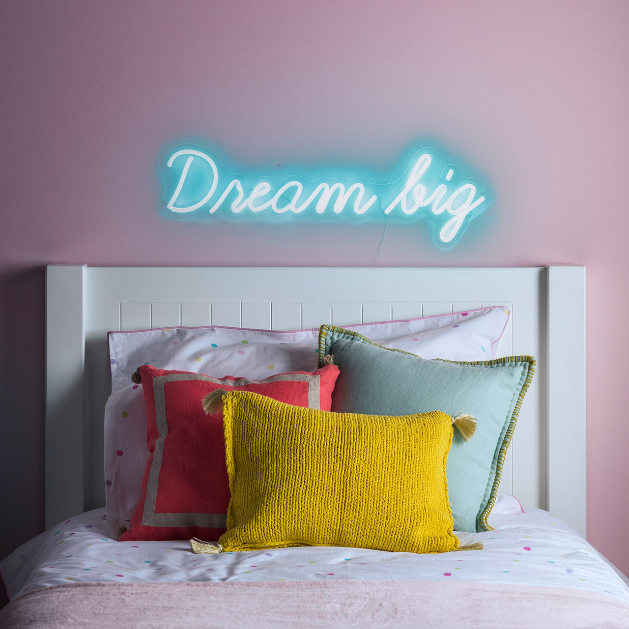 Enseigne Lumineuse au Néon Dream Big