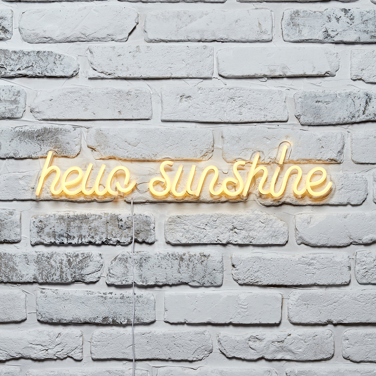 Enseigne Effet Néon Hello Sunshine