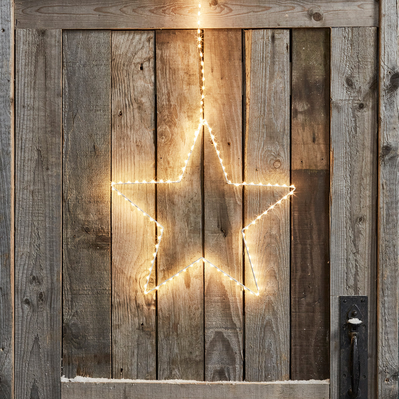 Étoile Lumineuse Extérieure de 38 cm à Suspendre