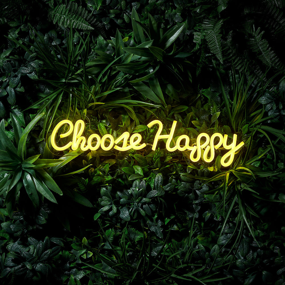 Lampe Néon Choose Happy