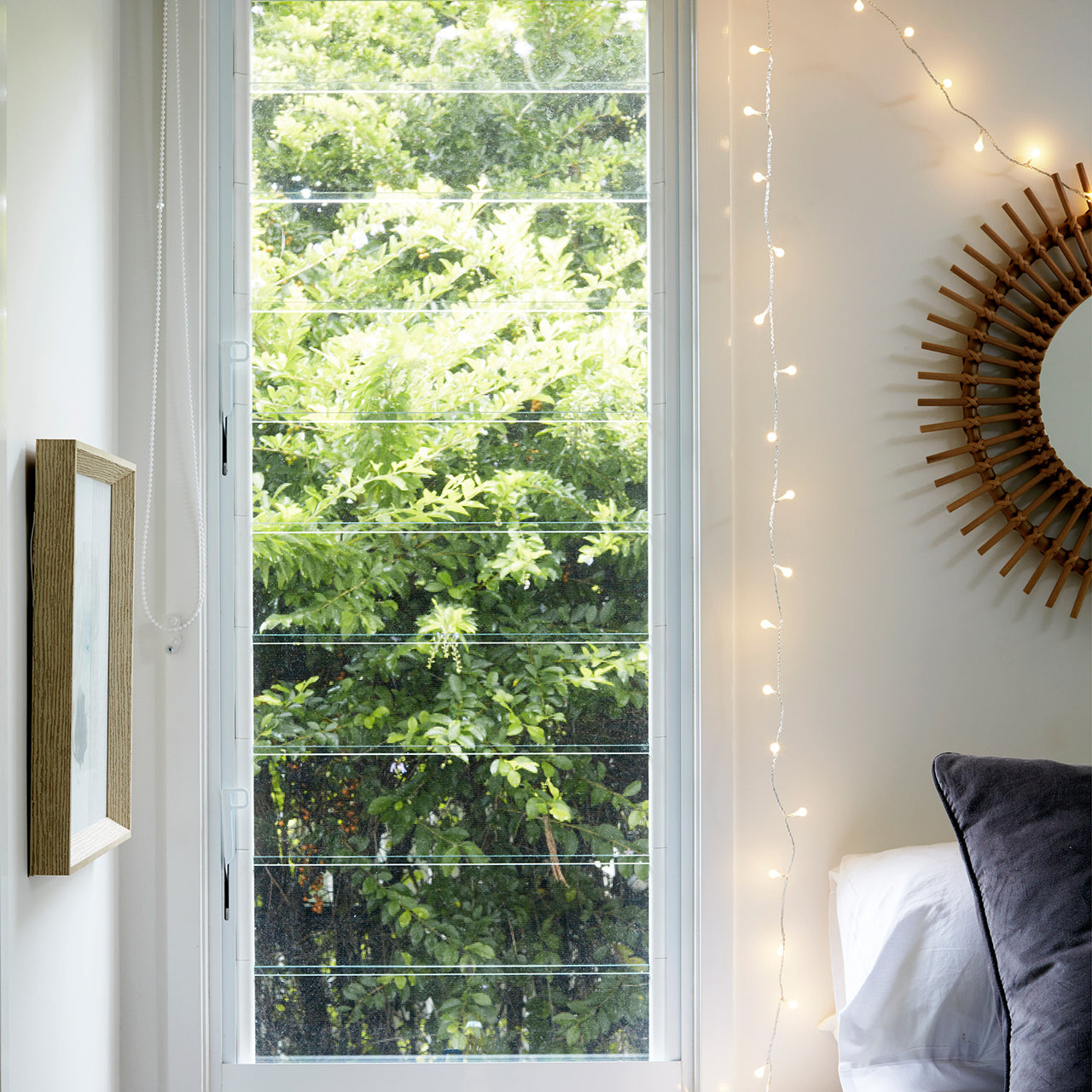 Guirlande Lumineuse Boule à LED Blanc Chaud sur Câble Transparent