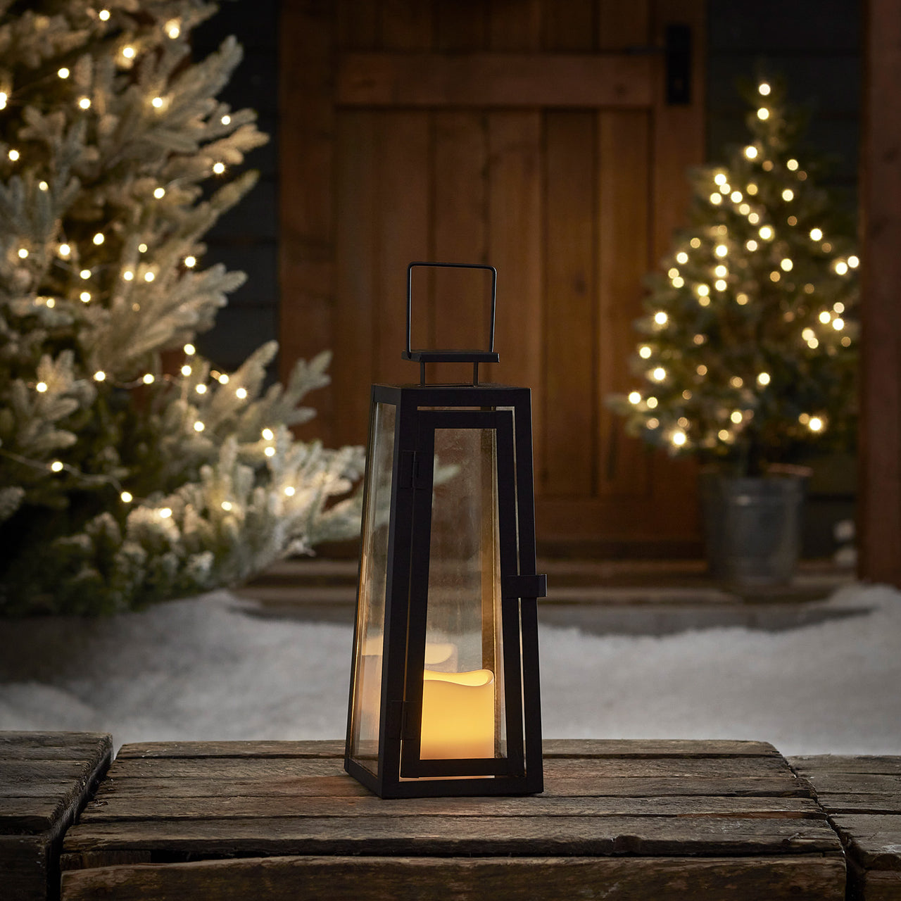Watt et home 401118 - Lanterne de Noël solaire