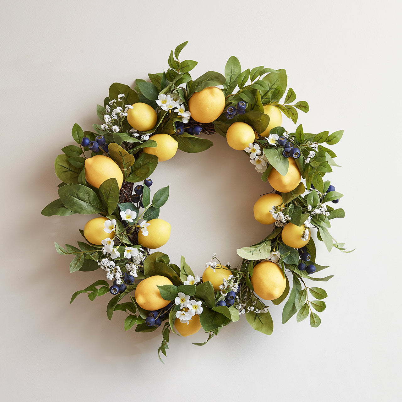 Lot de Couronne & Guirlande de Citron Printanier