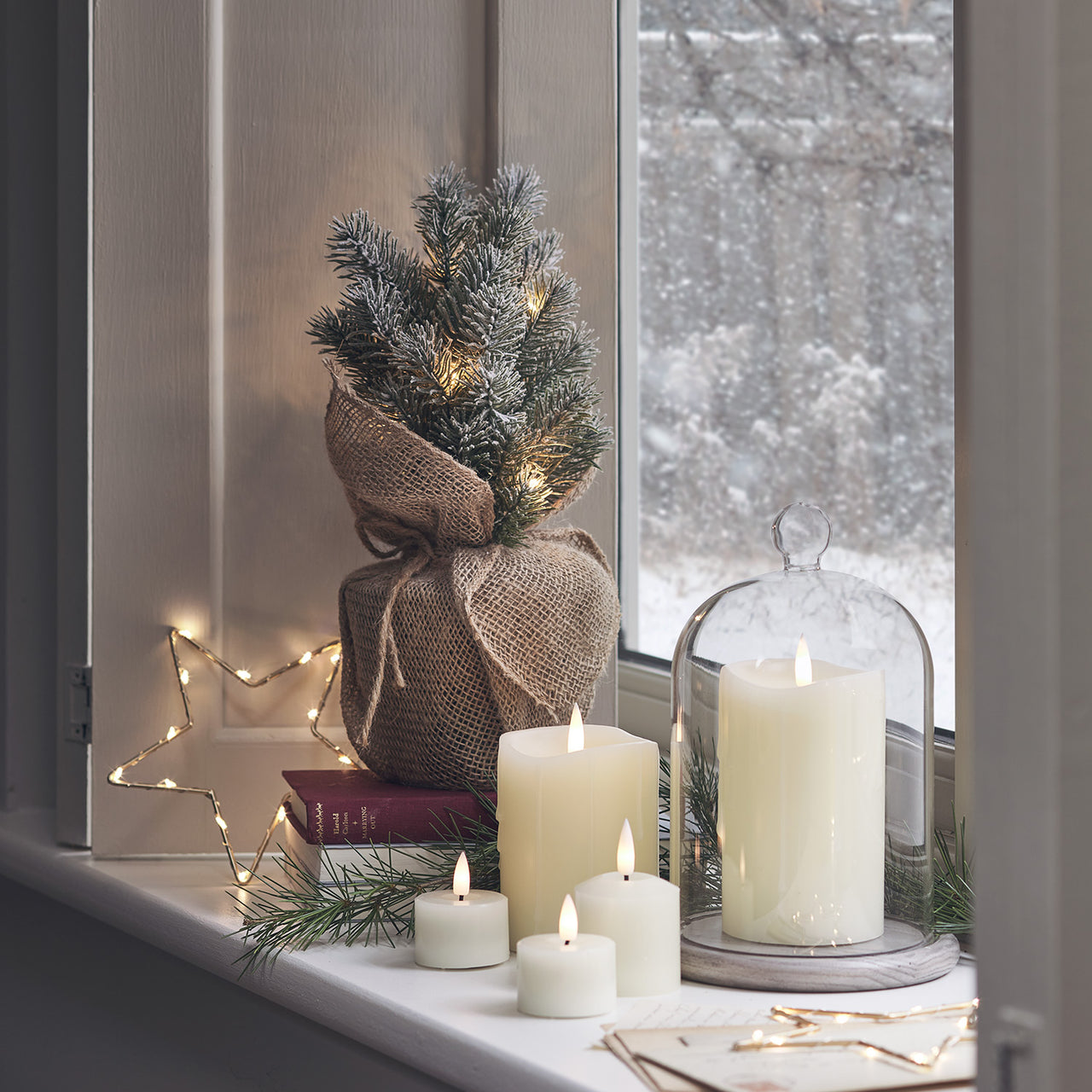 Lot de 4 Bougies Votives TruGlow® à LED